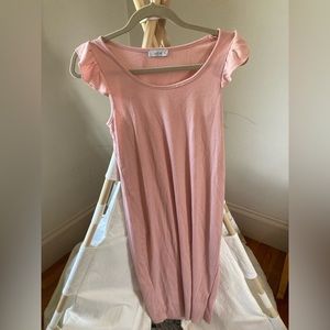 Pinkblush blush maternity dress worn once